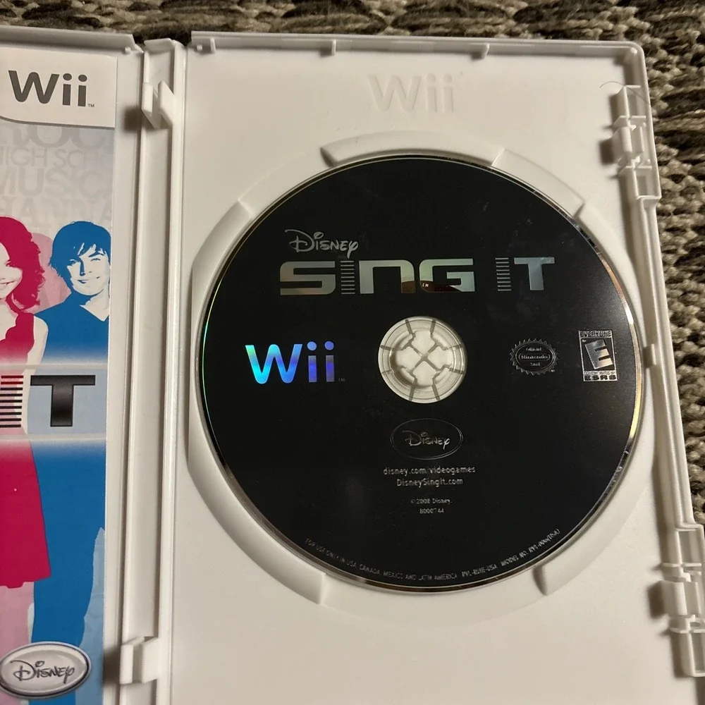 Disney Sing It Nintendo Wii Walt Disney Interactive Studios Zoe Mode Binks GUC